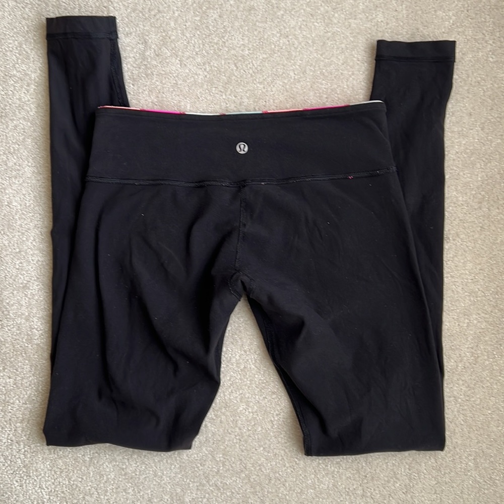 Lululemon Multi-Color Wunder Under Leggings 8 - Picture 4 of 6